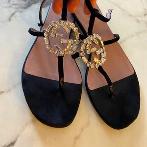 Gucci jewel sandals